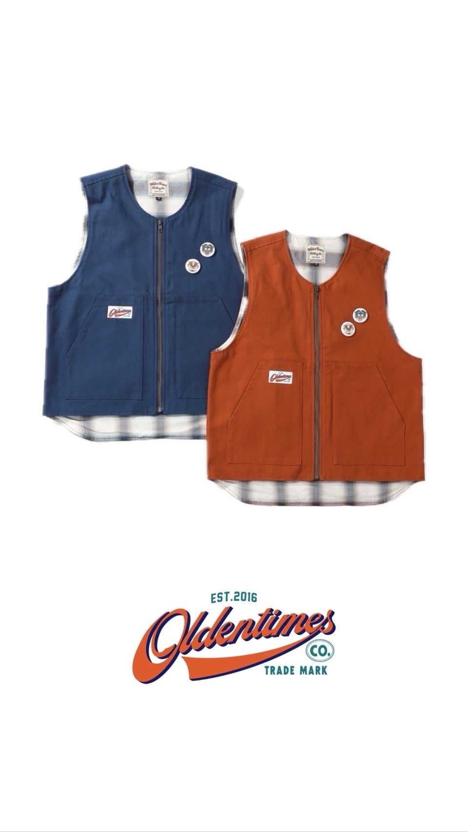2色展開】WORK VEST | OLDENTIMES OKINAWA