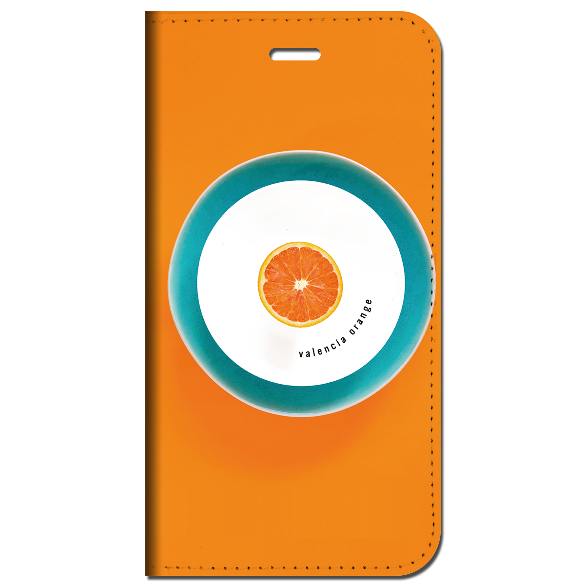 iPhone対応 スマホ 手帳型ケース オレンジ&ピーマン イラスト 野菜 ポップ 【iPhone17 / iPhone16 / iPhone16e / iPhoneSE 他 iPhone各機種対応】 st59