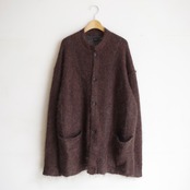 MAYKAM  MOHAIR STAND COLLAR JACKET