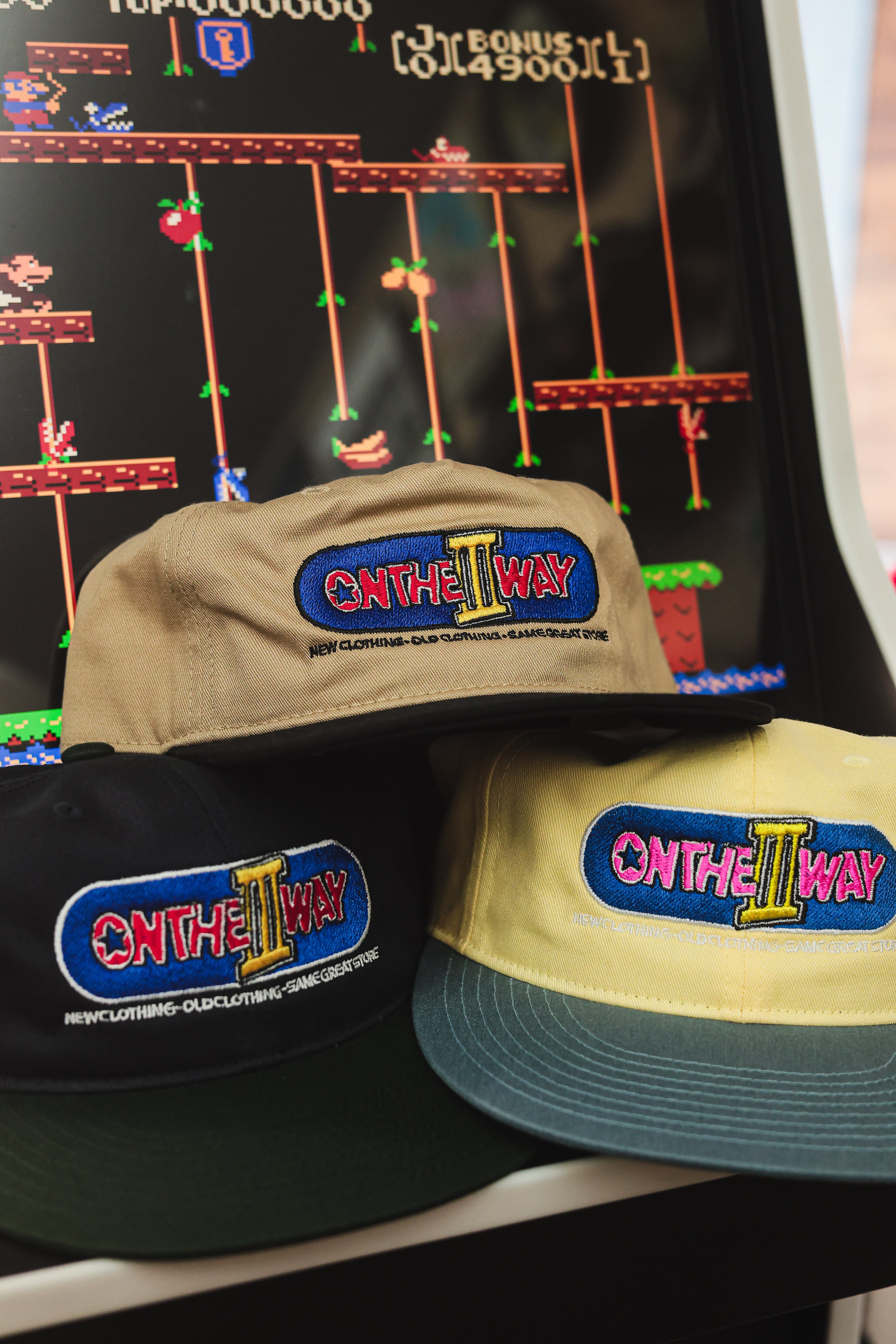 Retro Game Logo Cap/ONTHEWAY