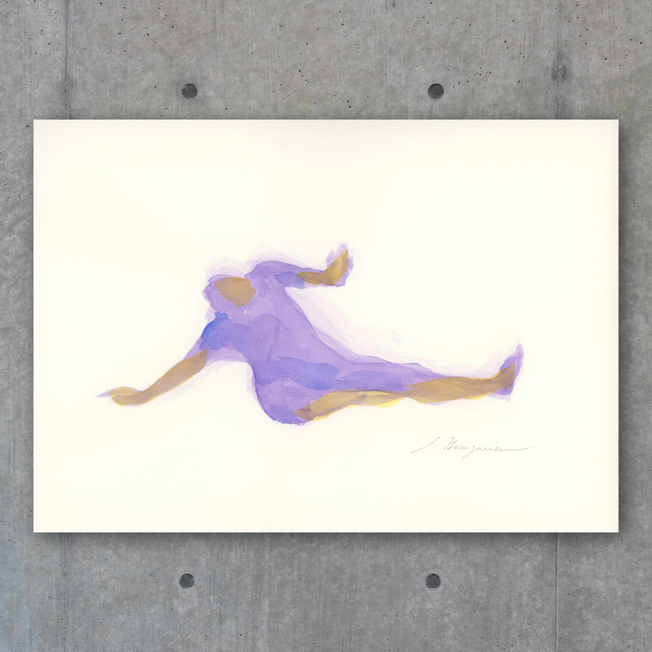 美人画 肉筆画 墨絵 水墨画 原画 現品限り #手 #花 | PAY ID