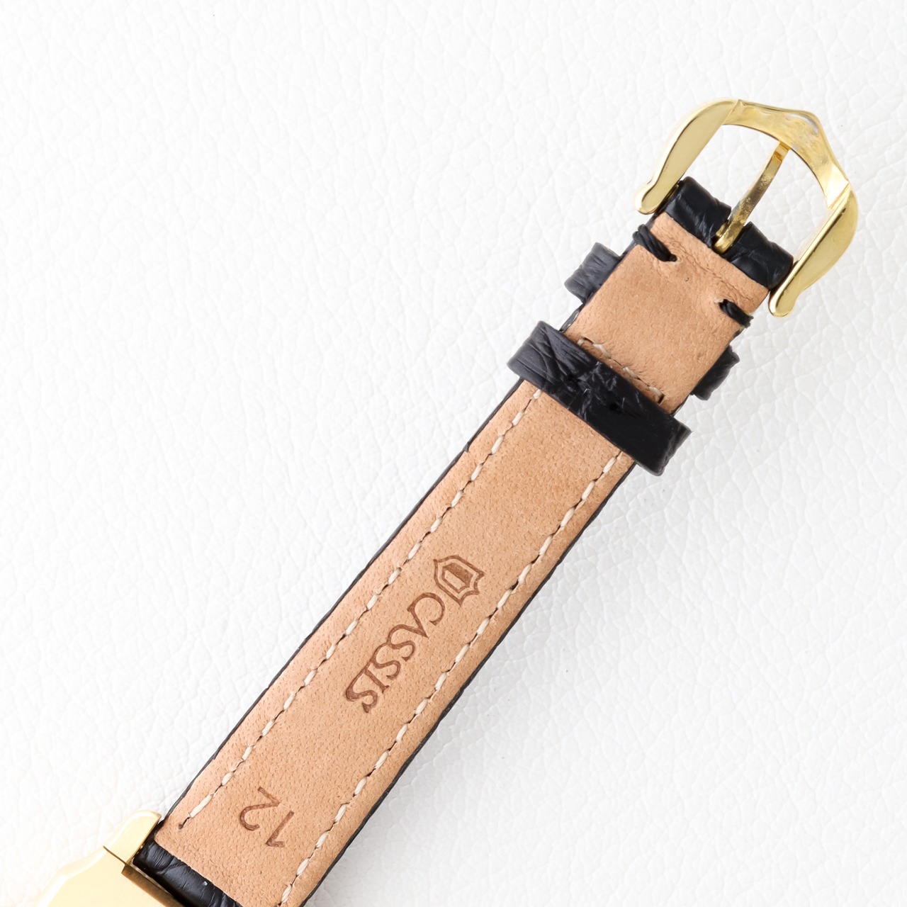 カルティエ サントスドゥモン SM YGレザー