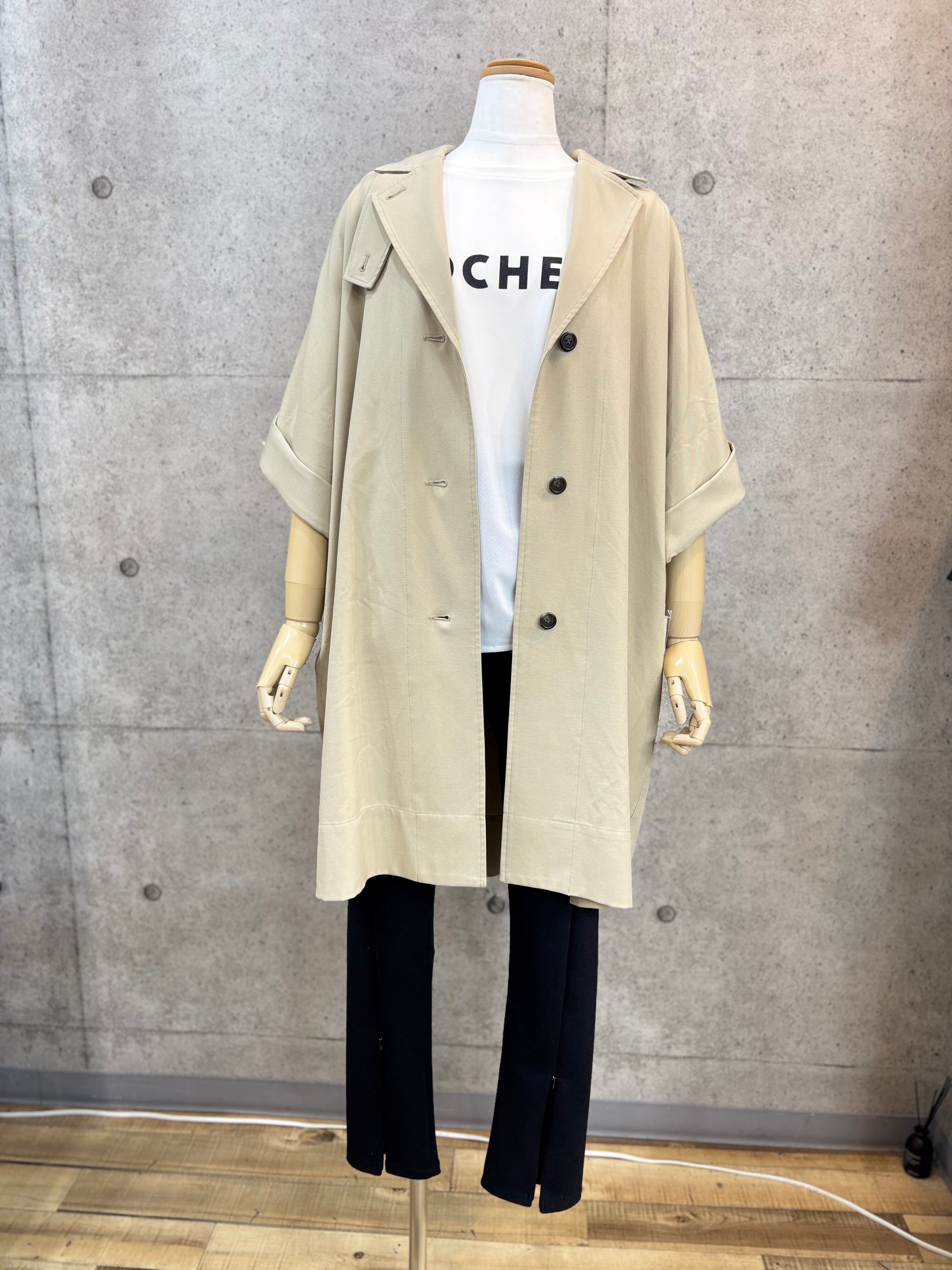 送料無料】DigniteCollier(ディニテコリエ)ハーフスリーブコート