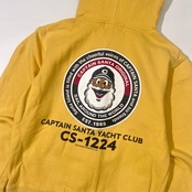 CAPTAIN SANTA キャプテンサンタ ジップアップ プリント パーカー M/イエロー