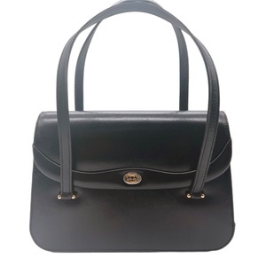 【GUCCI】グッチ　インターロッキング　レザー　ハンドバッグ