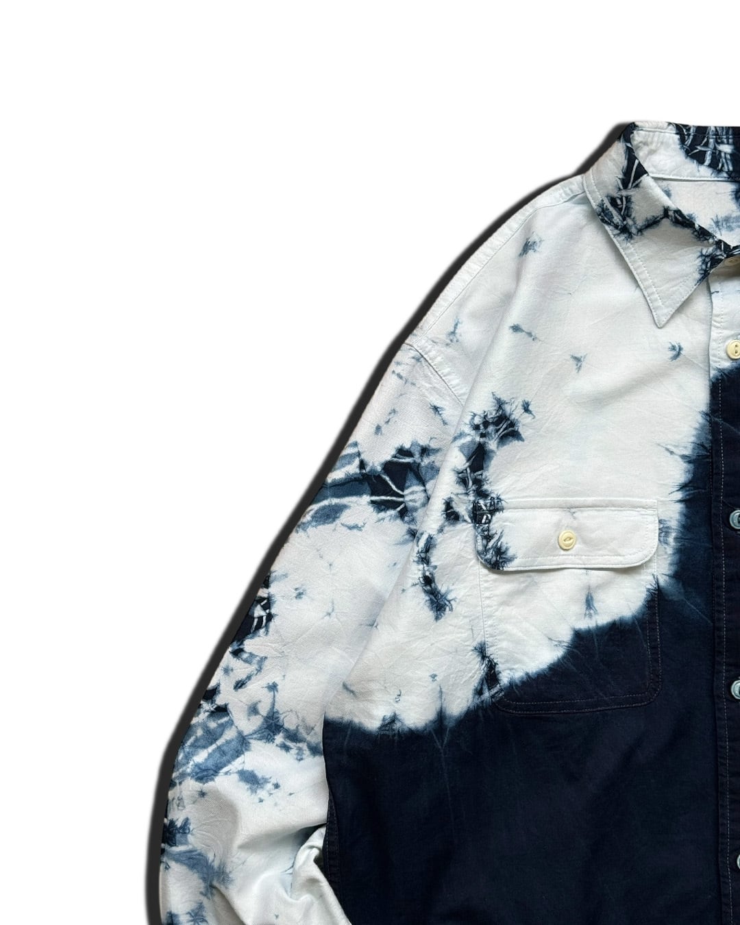 数量限定販売】藍染めワークシャツ 湖畔 | 唯一無二の服づくり KODAI