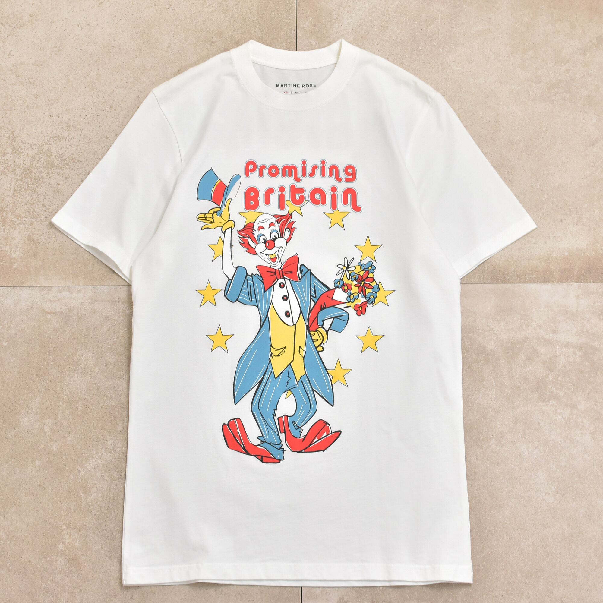 MARTINE ROSE print T-shirt | 古着屋 grin days memory 【公式】古着