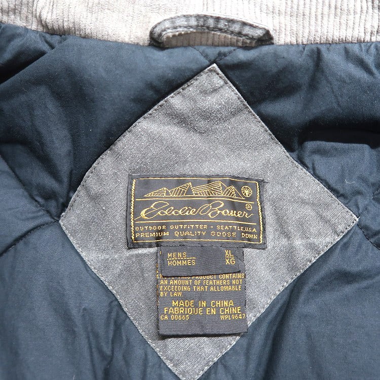 古着 80年代 エディーバウアー Eddie Bauer 黒タグ フィッシング