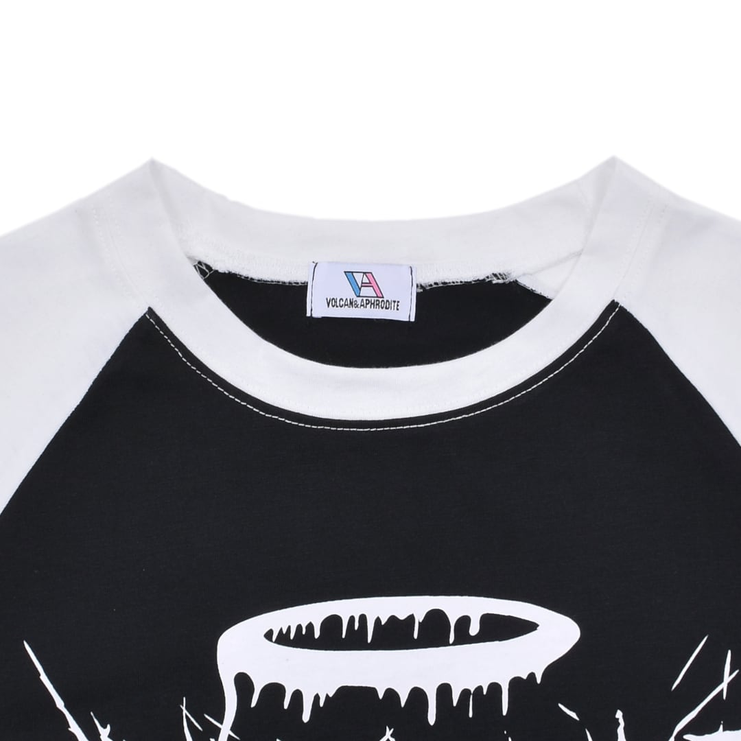 サブカルロゴ ラグランロンT | VOLCAN&APHRODITE
