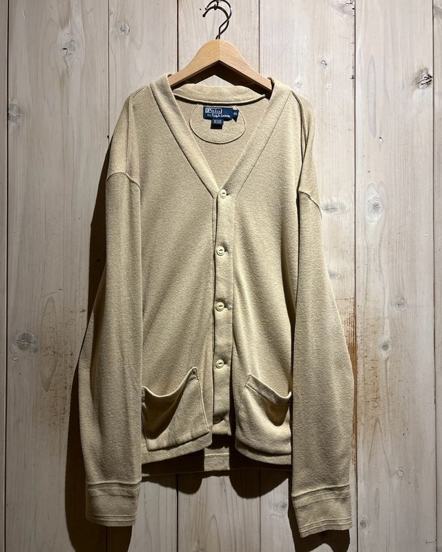 【a.k.a.C.a.k.a vintage】90's “Polo by Ralph Lauren” Vintage Alpaca Blend Knit Cardigan