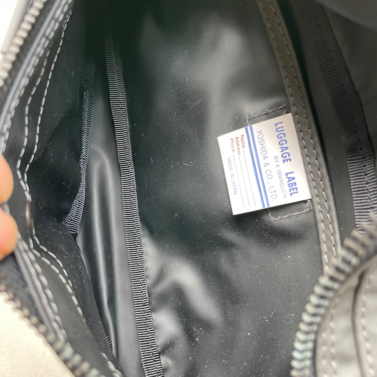 LUGGAGE LABEL/90s rescue waste bag ラゲッジレーベル 初期 山口タグ 