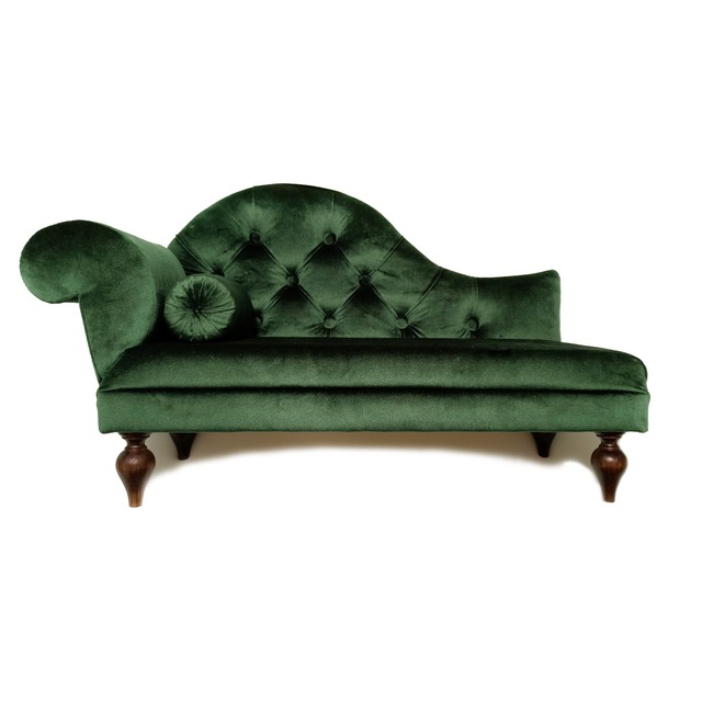 【犬猫用ソファ】バロック調ソファ - 1アームレスト 右手片肘タイプ