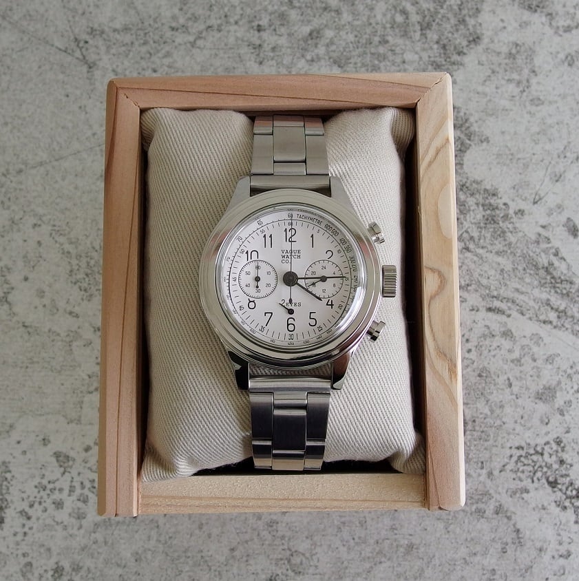 VAGUE WATCH / ヴァーグウォッチ】2 EYES AG White 38mm | 正光 VAGUE WATCH / ヴァーグウォッチ】2 EYES AG White 38mm | 正光