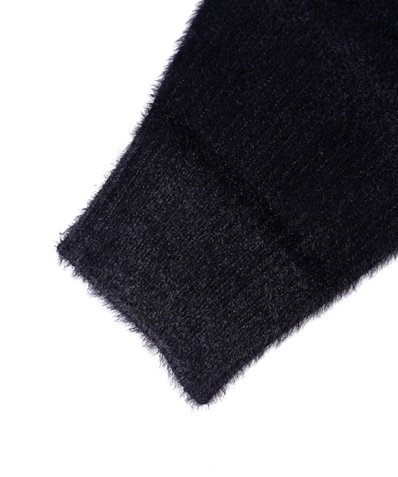 ギャザーロゴバックプリントニットTOPS (BLACK) CQ-47100