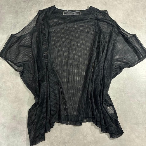 fabrics interseason メッシュ カットソー 変形