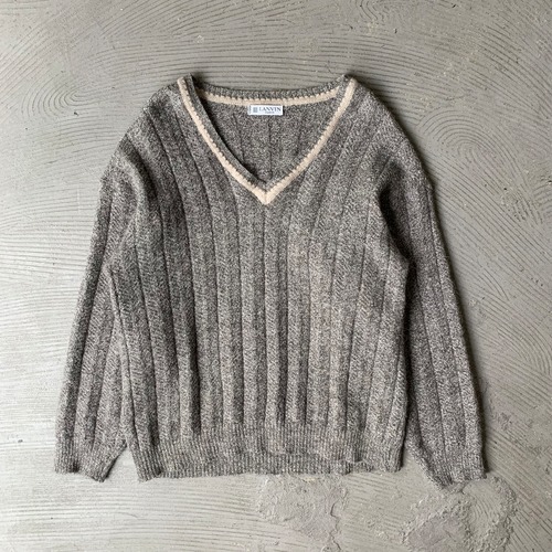 LANVIN / V-neck knit sweater