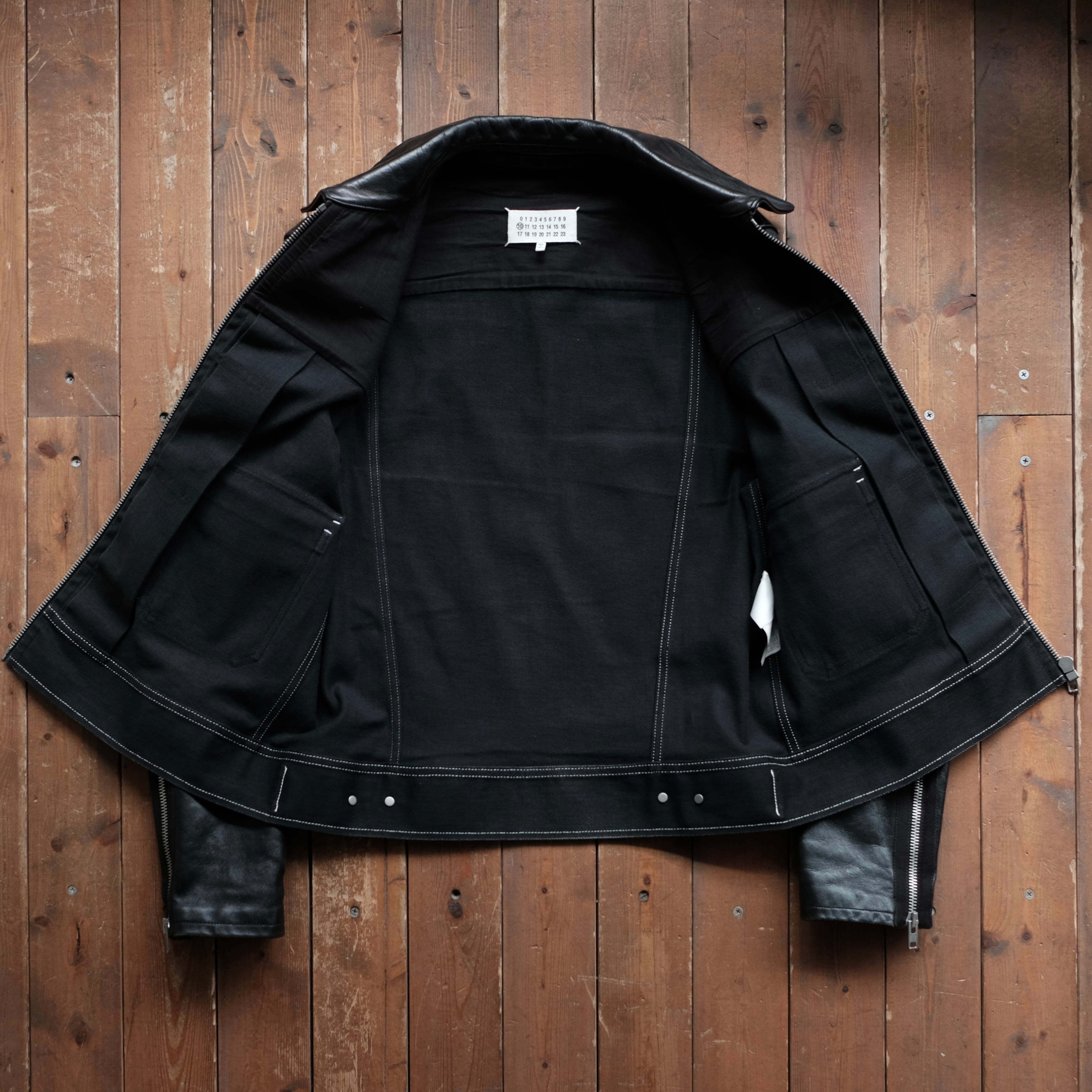 Maison Margiela LEATHER×DENIM 2nd TYPE JACKET | safarionline