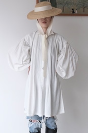 Romanian balloon sleeve rural blouse