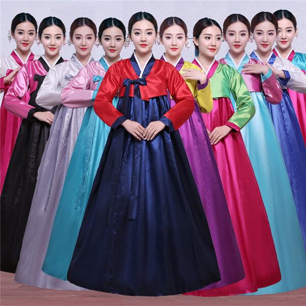 韓服 朝鮮服余興 結婚式 ピンク 学園際文化際 中華コスプレ 写真撮影