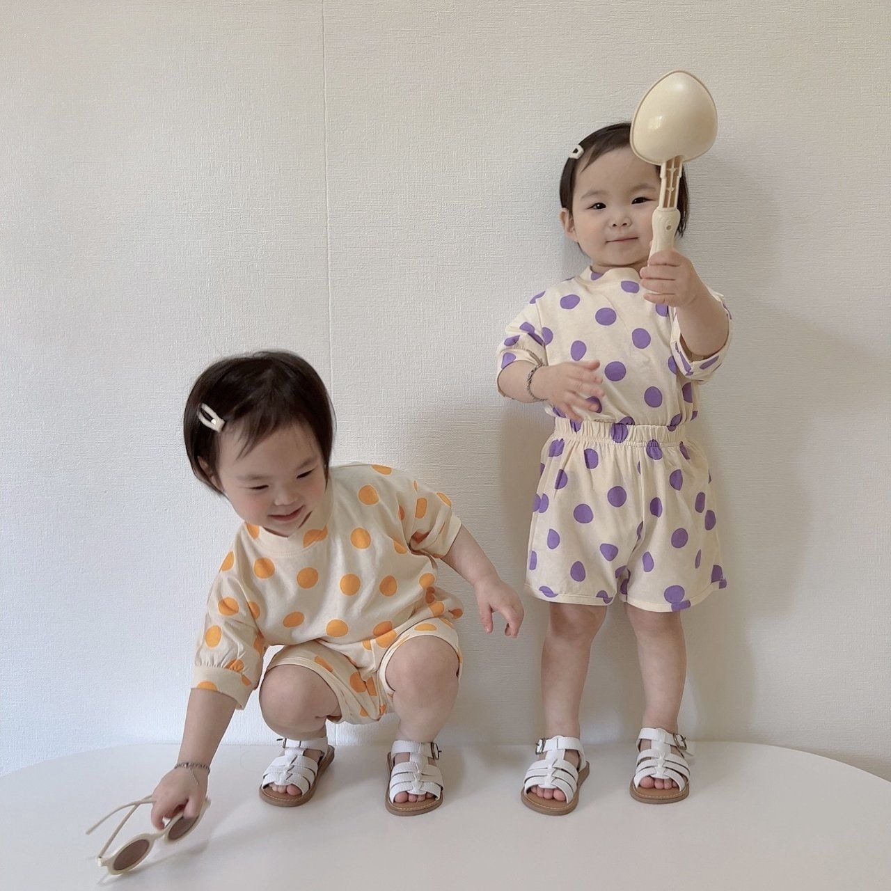 [Moran bebe] Candy Pop set / [모란] 캔디팝상하