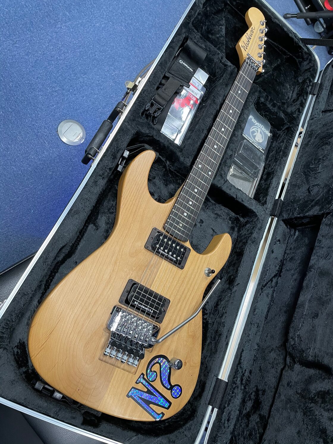 ゼマイティス風！washburn N5用.アノダイズドアルミP.G. 惜しい nuno 