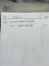 21, totoさま専用出品 1/11, 13-15ライブ分