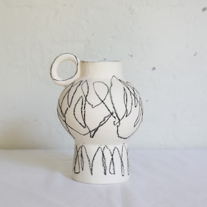 福留 春菜 POPUP「雨日」vase 11フラワーベース