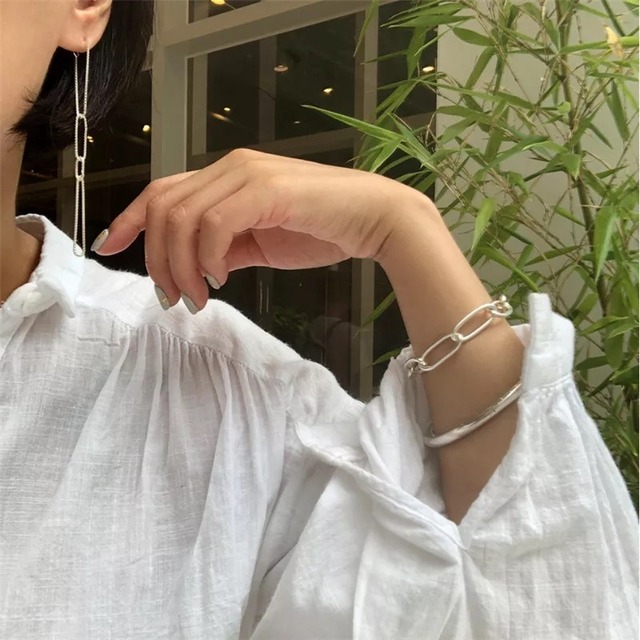 S925  simple bracelet (B41)
