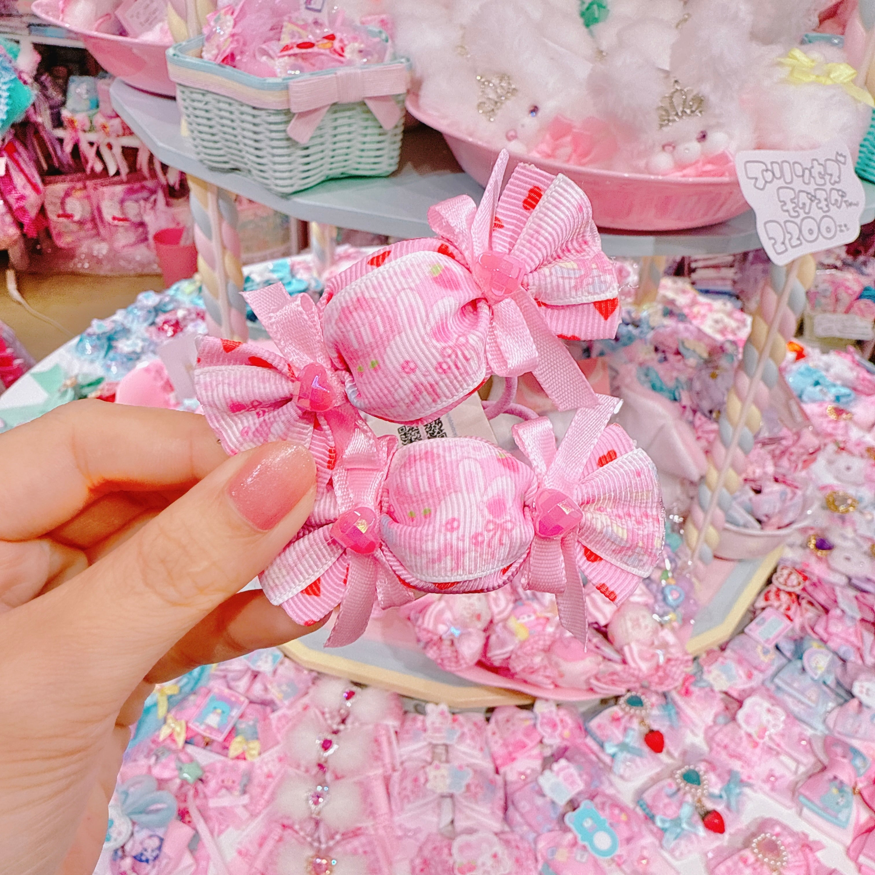 【S5】2-15キャンディツインヘアゴム