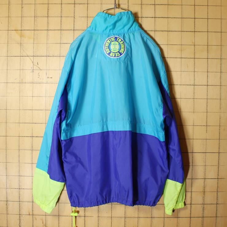 90s NIKE ナイキ ハーフジップ ナイロンジャケット プルオーバー ...