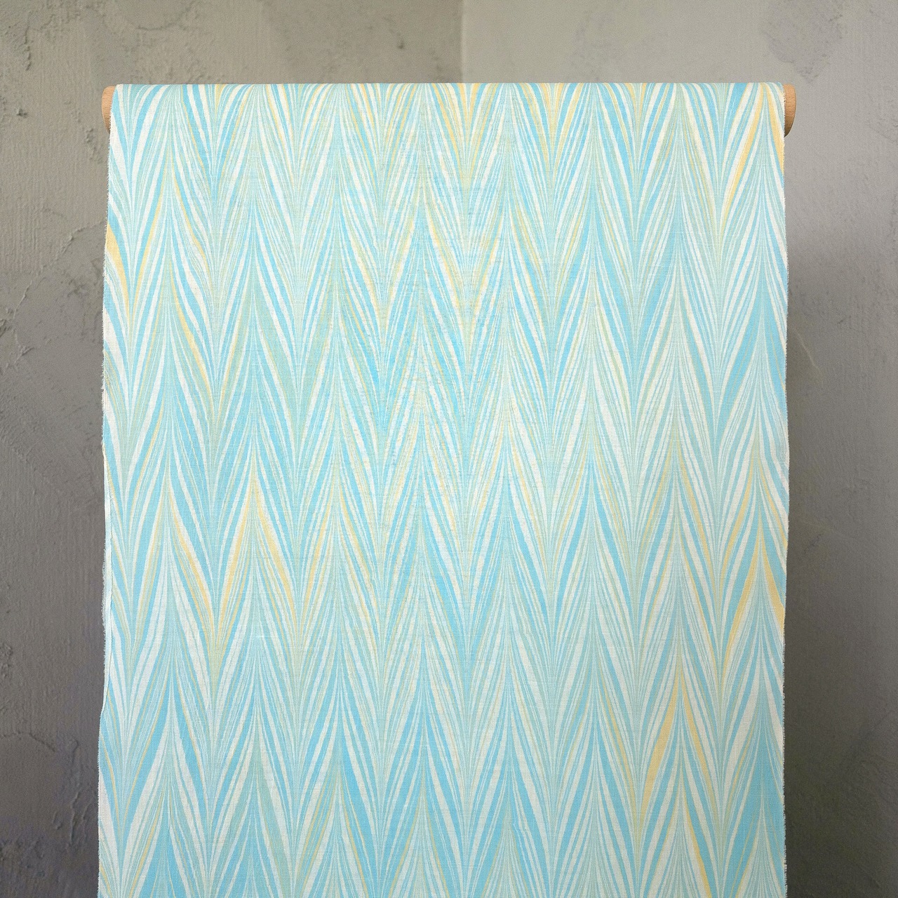 【復刻】「川の煌めき」〜矢羽根柄〜近江ちぢみ