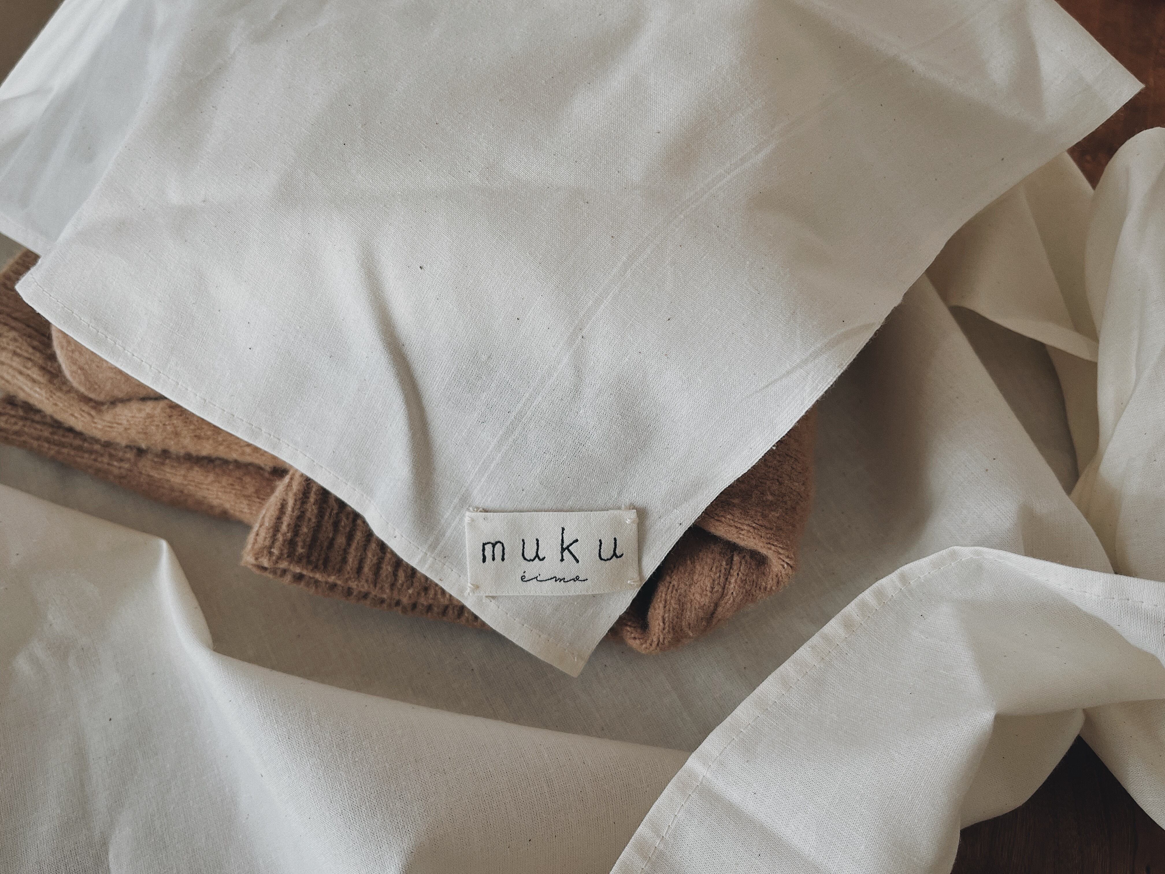 カットクロス「きなりコットン」size80 *風呂敷サイズ