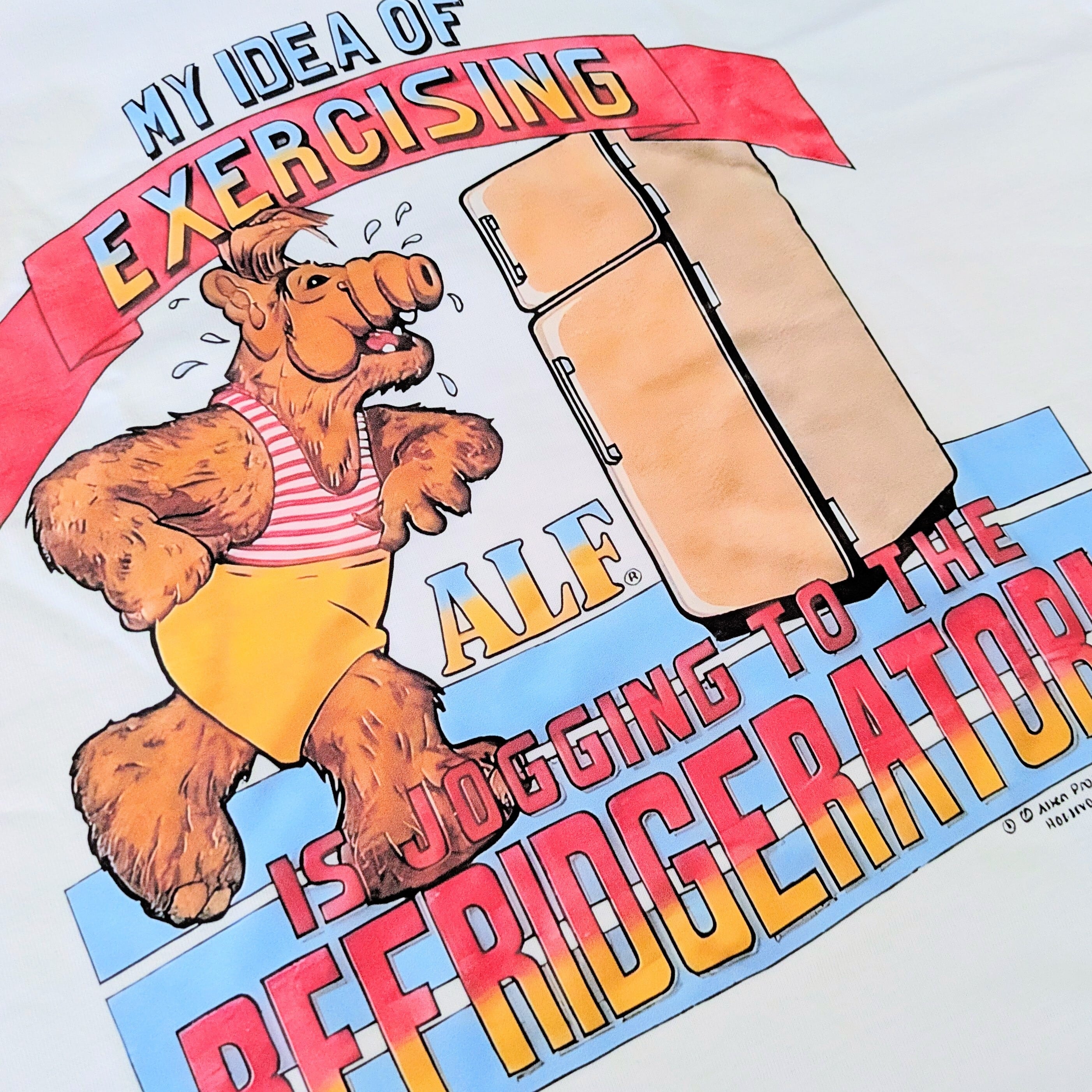 再入荷！他サイズもまもなく入荷！【 アルフ (ALF)】Tシャツ Jogging〚アメリカン雑貨 アメトイ〛