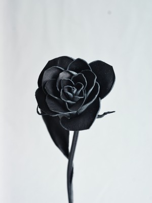 薔薇　スタンドタイプ　ブラック