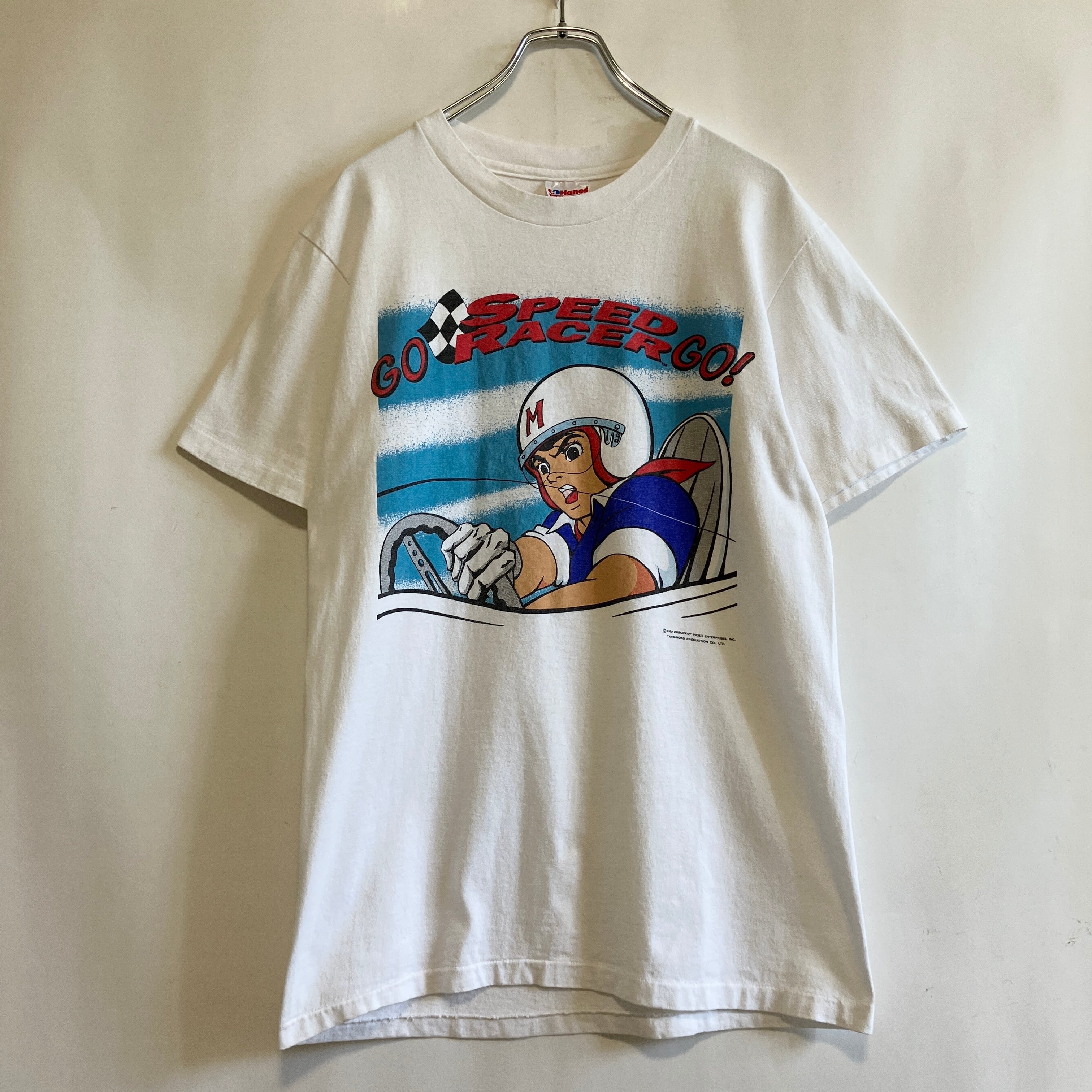 90s ヴィンテージ マッハGOGOGO プリントTシャツ シングルステッチ ...