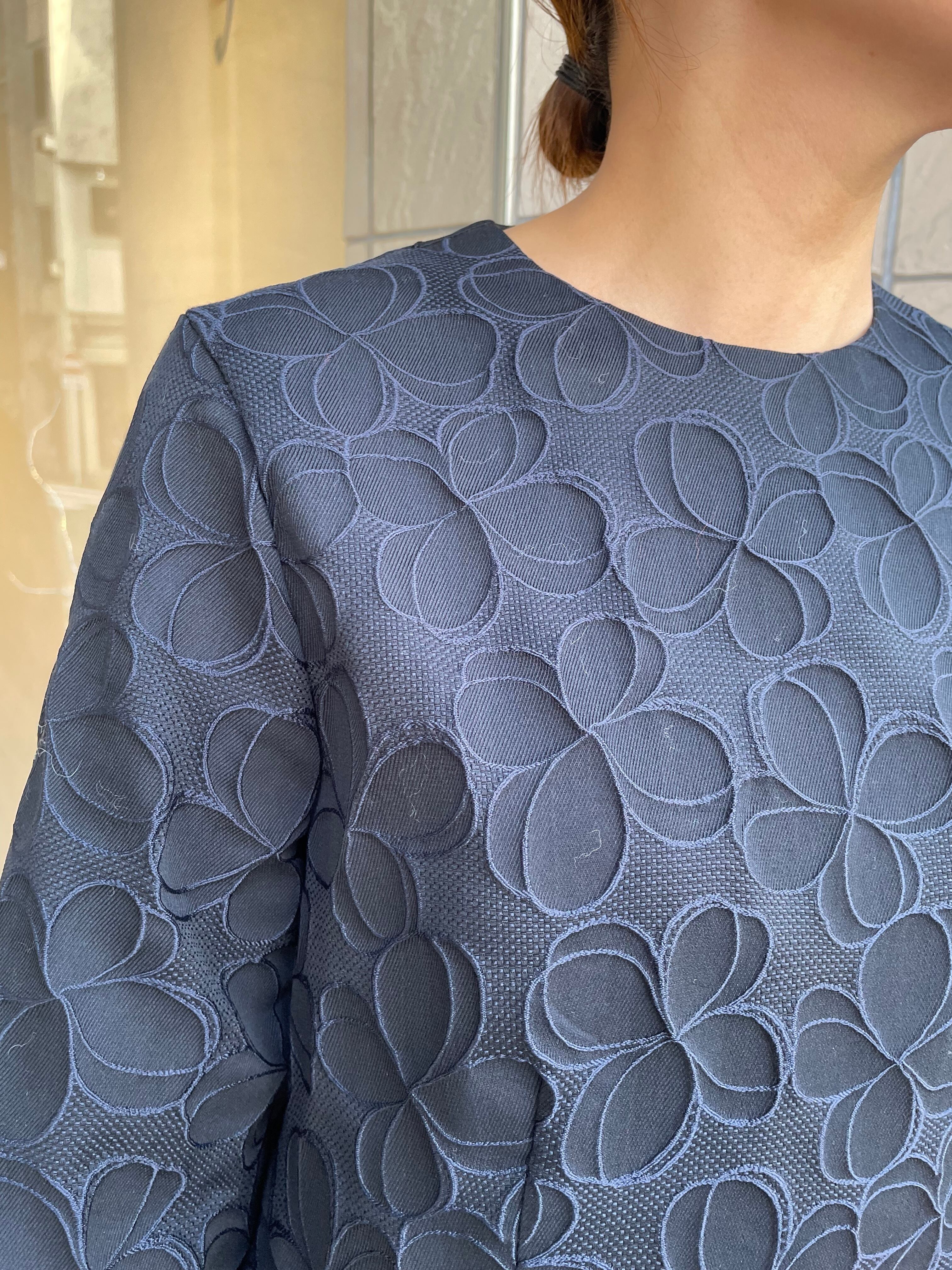 SONO / フラワージャガードブラウス | anouk 