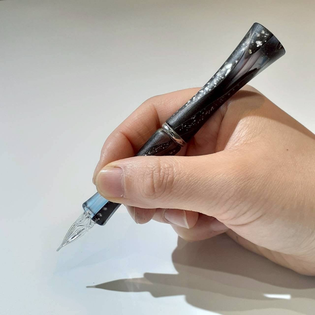 TAKETORI slim 残月 御空色 銀の月 | Glass Studio TooS