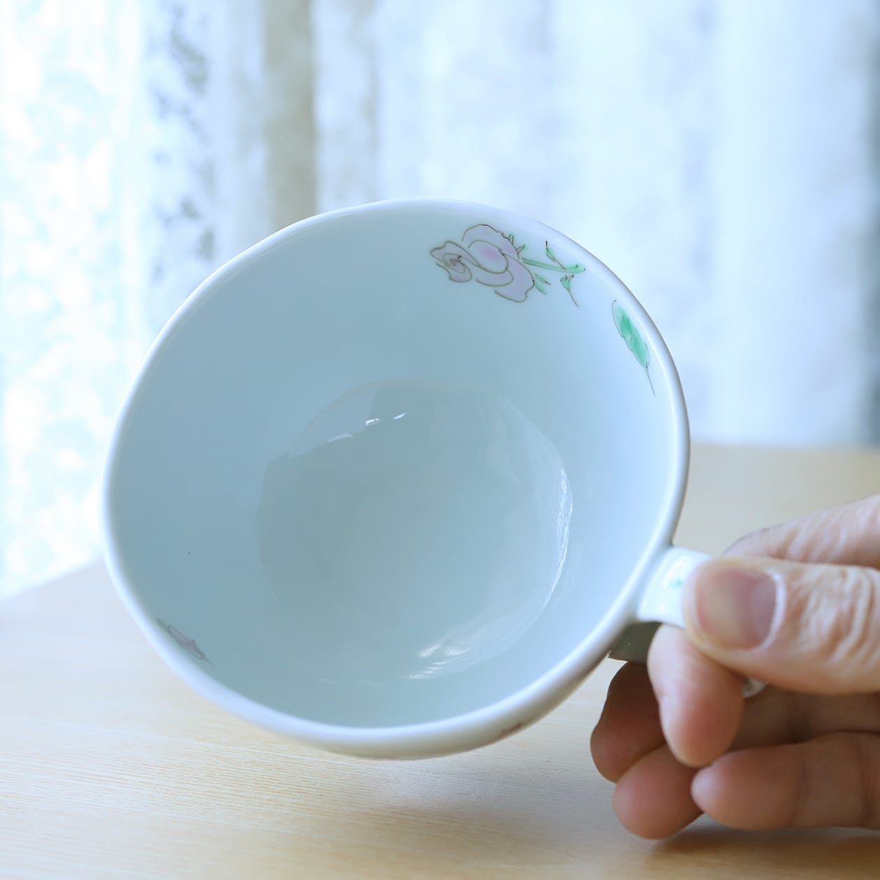 うつわ藍水 ｜ カフェボール バラ ｜ 波佐見焼 | にっこう生活館