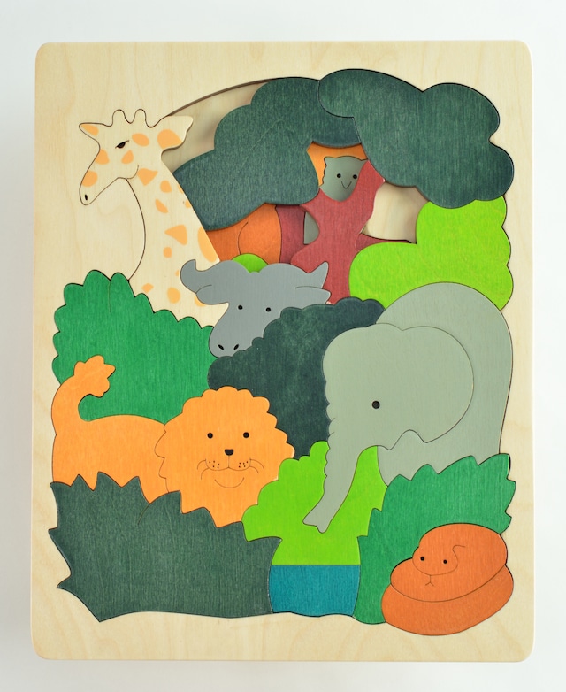 ジョージ・ラック・パズル / 2重パズル アフリカ