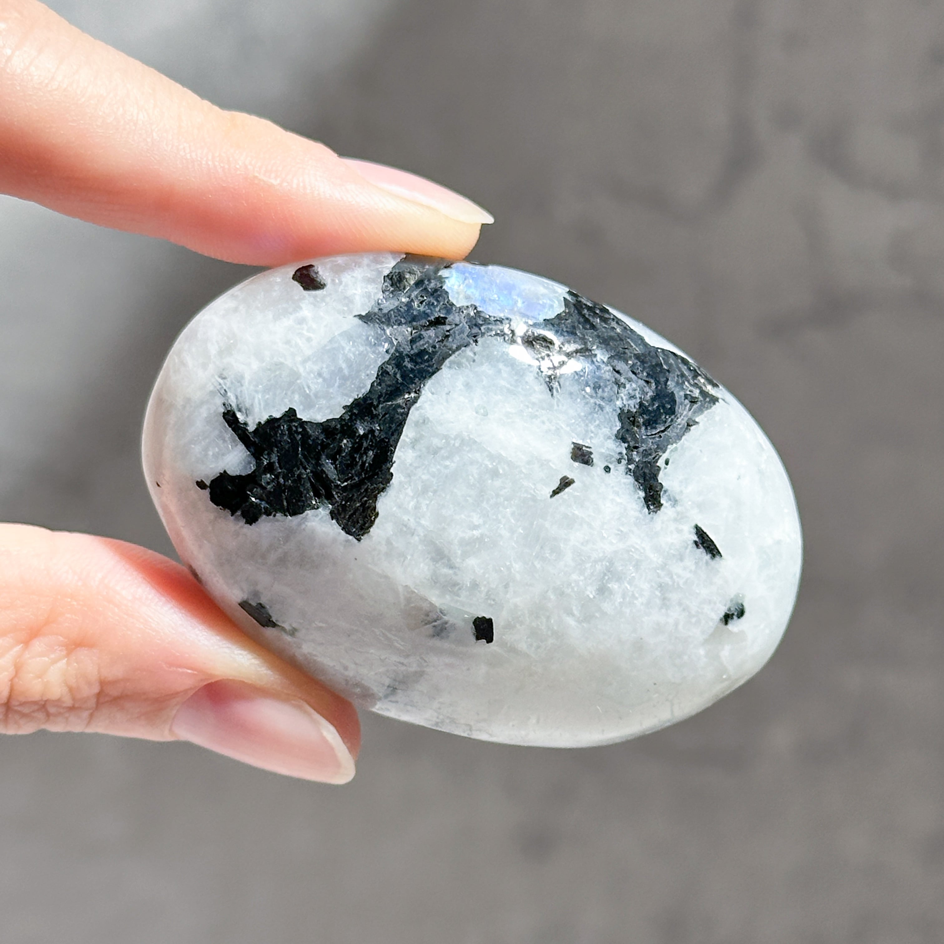 ムーンストーン パームストーン43◇ Moonstone ◇天然石・鉱物・パワーストーン