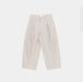 STILL BY HAND " Cotton Typewriter 1Tuck Wide Triouser ( TAUPE )"