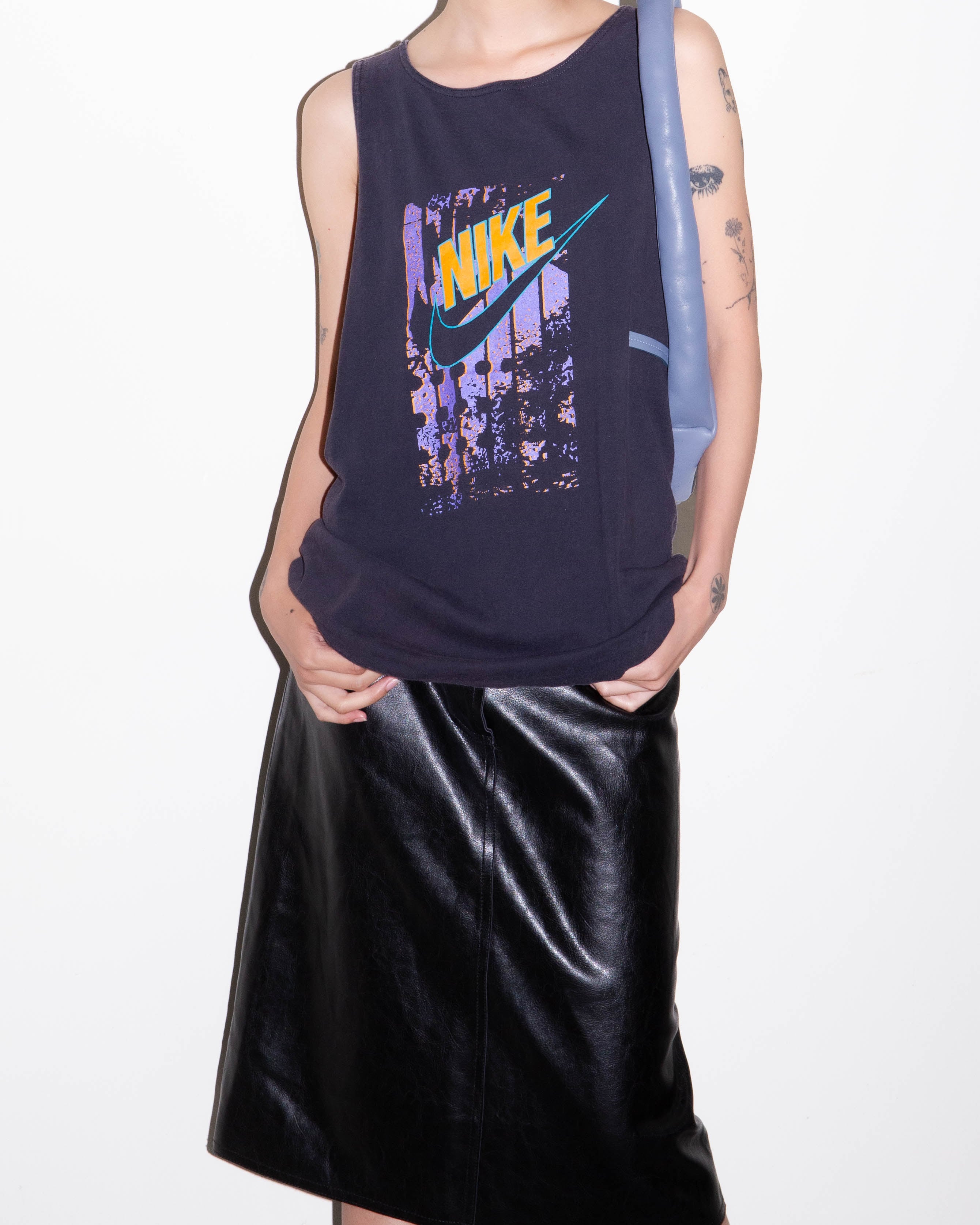 1990s NIKE - graffiti print tank | LUIK FINN