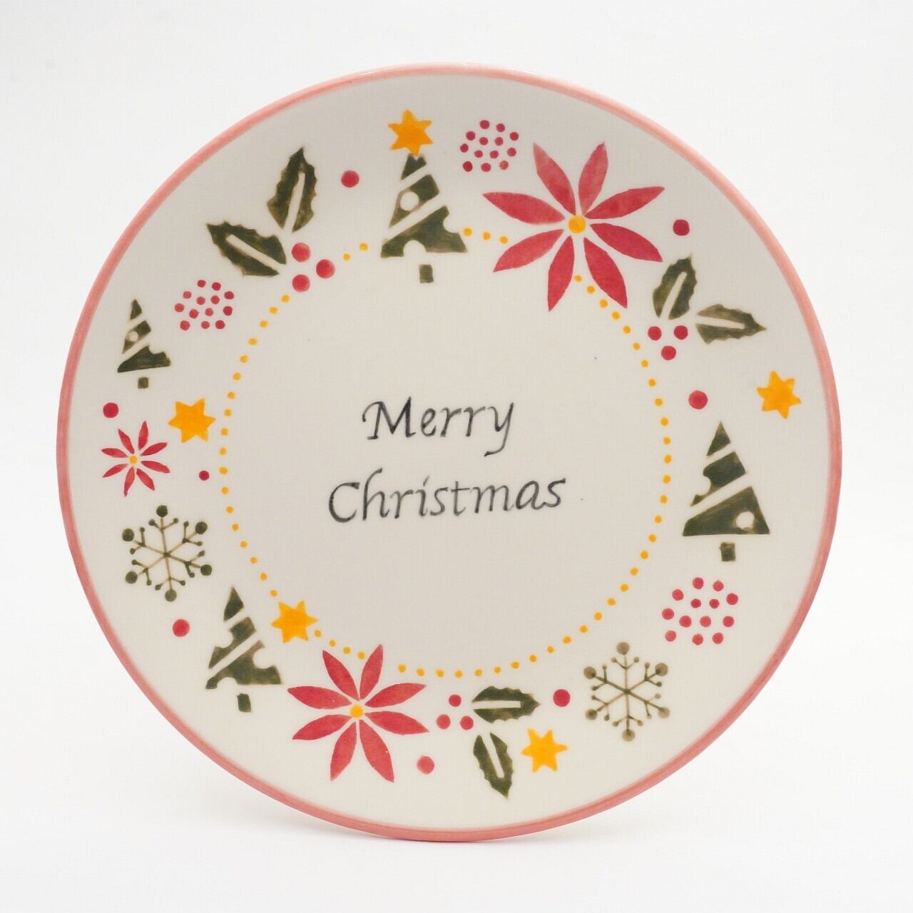 【久保島 利恵】聖夜のきらめき 大皿 B-2