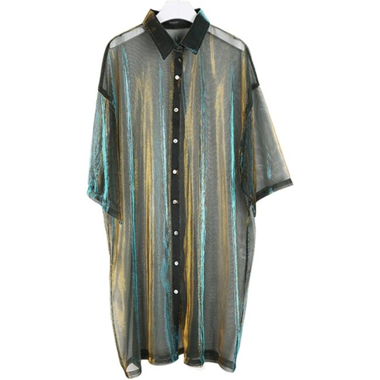 See-through Aurora Shirt / シースルー オーロラ シャツ