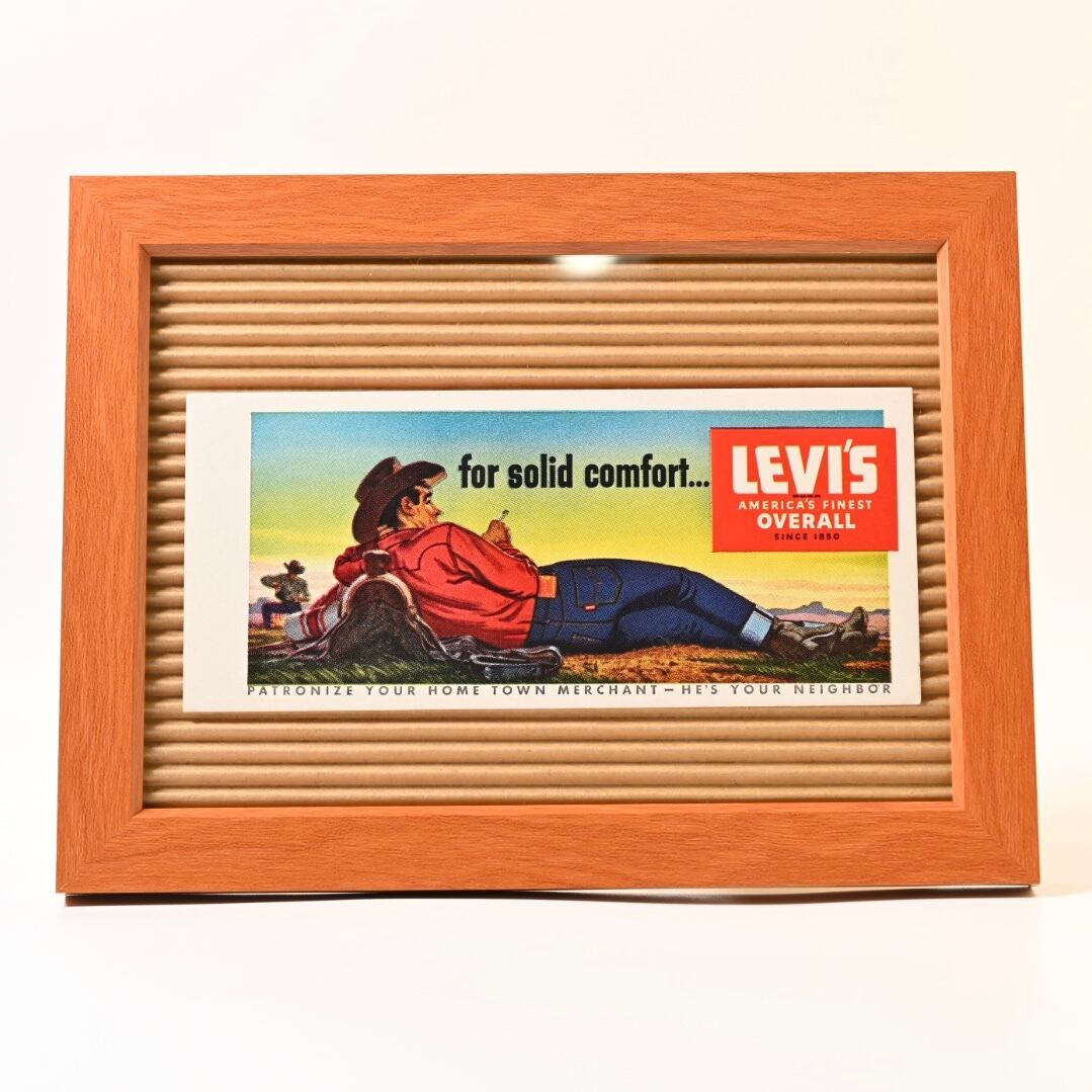 50's Levi's Advertising Ink Blotter 27 | Button Works Store ボタン