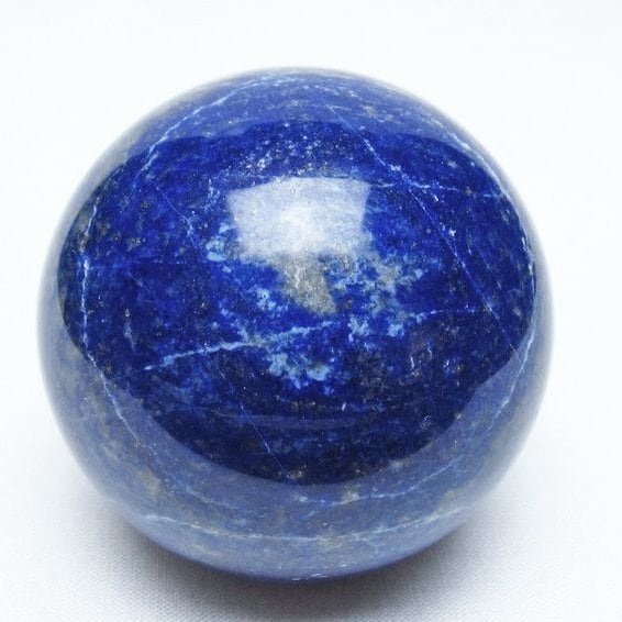 ラピスラズリ 丸玉 60mm スフィア 置物 一点物 151-10030