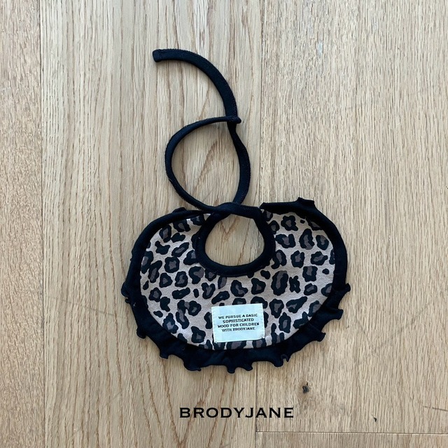 【取寄】brodyjane｜camel leo bib｜キャメルレオビブ｜FREE｜baby｜26 autumn