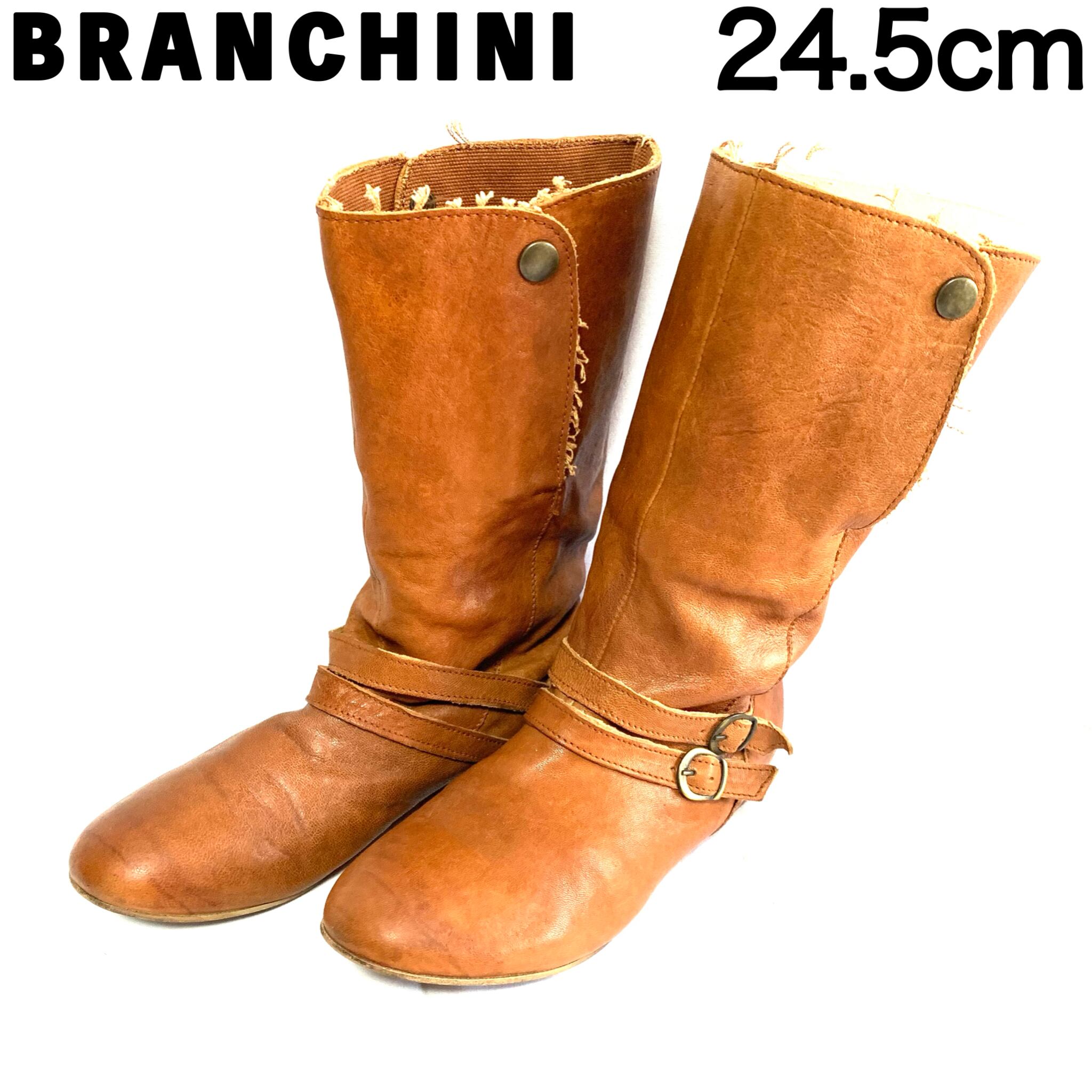 BRANCHINI ブランキーニ スナップジョッパーブーツ ダブルモンク