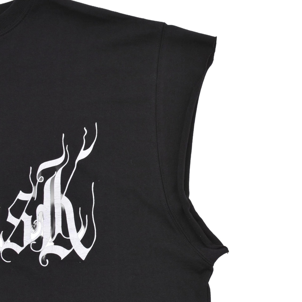 【INTODUSK】CUT OFF LOGO TEE - 9