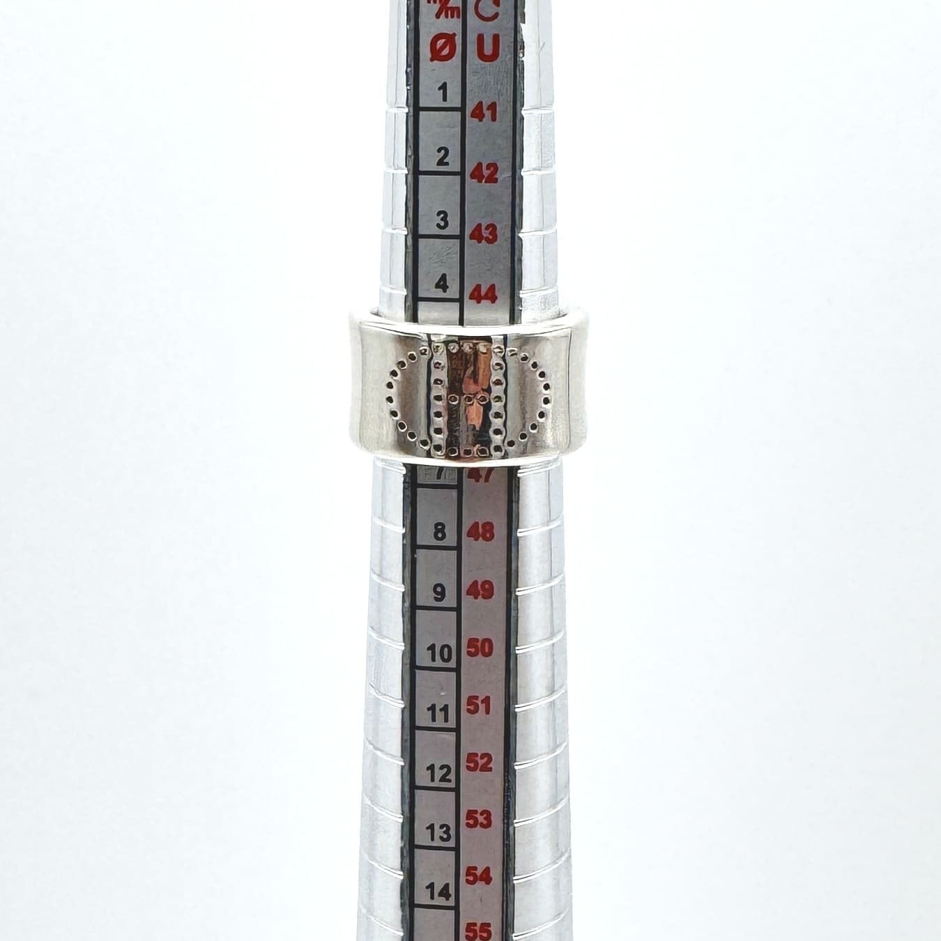 HERMES エルメス エクリプスリュバン リング SV925 46(6号) 11g